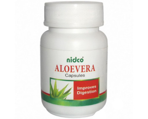 Алое вера экстракт НидКо (Aloe vera extract NidCo), 60 капсул
