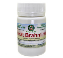 Врихат Брами вати (Vrihat Brahmi vati), 10 грамм ~ 30 таблеток