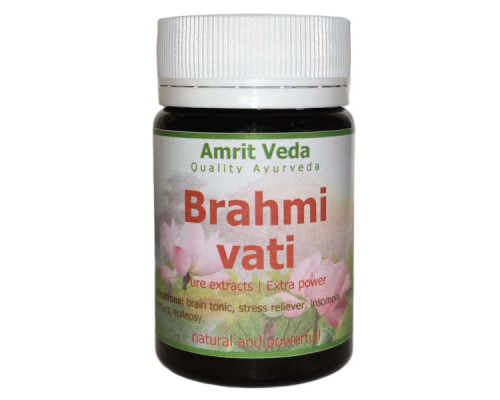 Брами вати Амрит Веда (Brahmi vati Amrit Veda), 90 таблеток