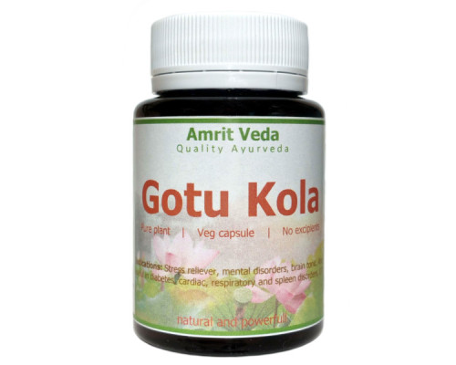 Gotu Kola Amrit Veda, 60 capsules