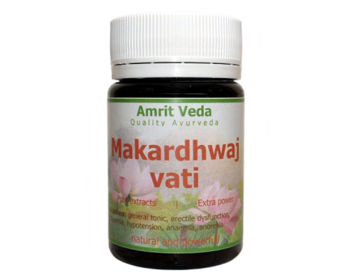 Makardhwaj vati Amrit Veda, 60 tablets