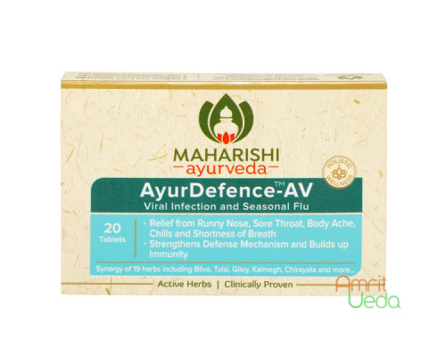 АюрДефенс-АВ Махариши Аюрведа (AyurDefence-AV Maharishi Ayurveda), 20 таблеток