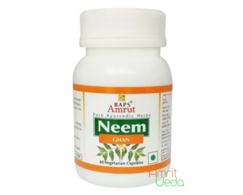 Neem extract BAPS Amruth, 60 capsules