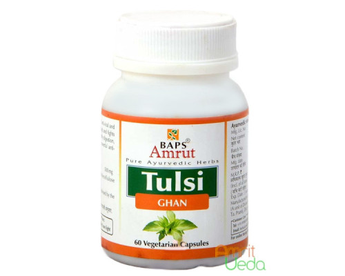 Тулсі екстракт БАПС (Tulsi extract BAPS), 60 капсул - 30 грам