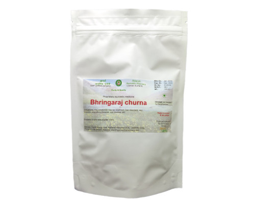 Bhringaraj powder Adarsh Ayurvedic Pharmacy, 100 grams