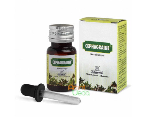 Сефагрейн капли Чарак (Cephagraine nasal drops Charak), 15 мл