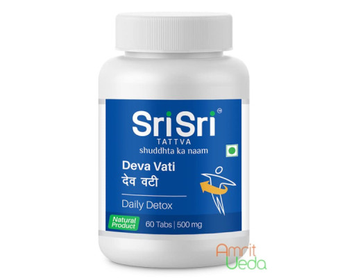 Дева вати Шри Шри Таттва (Deva vati Sri Sri Tattva), 60 таблеток