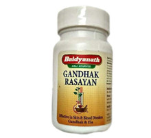Гандхак расаяна (Gandhak Rasayana), 40 таблеток - 12 грамм