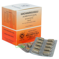 Канчнар Гуггул (Kanchnar Guggul), 2х10 таблеток - 18 грамм
