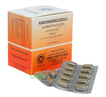 Канчнар Гуггул (Kanchnar Guggul), 2х10 таблеток - 18 грамм