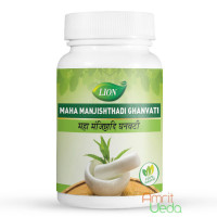 Маха Манджиштади экстракт (Maha Manjishthadi extract), 100 таблеток - 30 грамм
