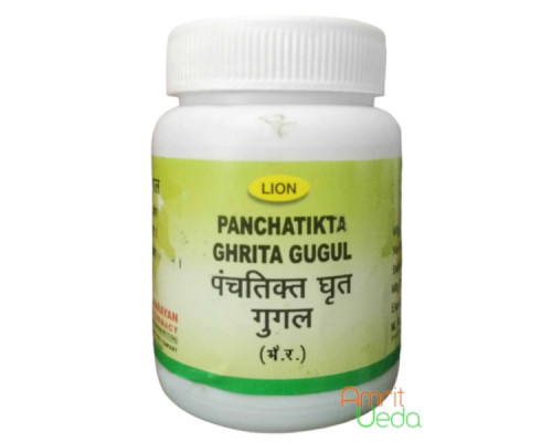 Panchatikta Ghrit Guggul Lion, 100 tablets - 75 grams