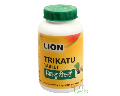 Трикату Лайон (Trikatu Lion), 100 таблеток