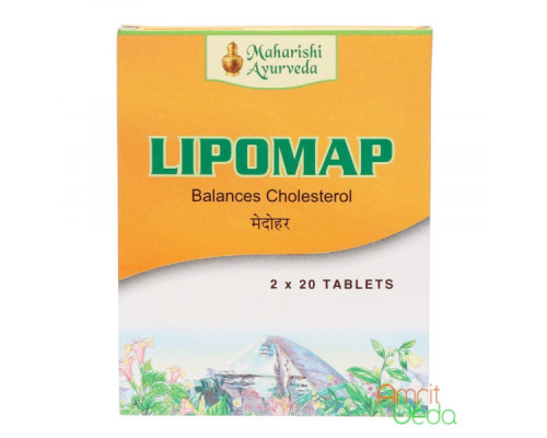 Ліпомап Махаріши Аюрведа (Lipomap Maharishi Ayurveda), 40 таблеток