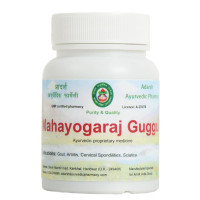 Махайогарадж Гуггул (Mahayogaraj Guggul), 40 грам ~ 110 таблеток