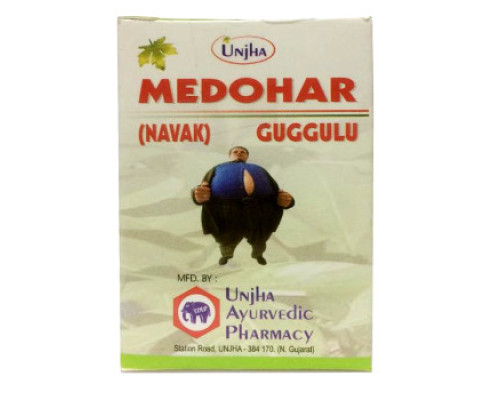 Medohar Guggulu Unjha-Ayukalp, 60 tablets - 15 grams