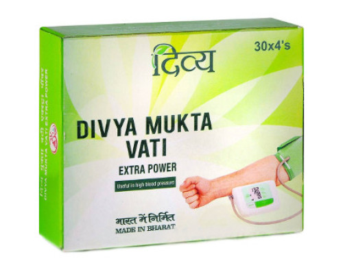 Дів'я Мукта ваті Патанджалі (Divya Mukta vati Patanjali), 120 таблеток