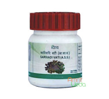 Саривади вати (Sarivadi vati), 160 таблеток - 20 грамм