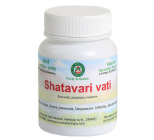 Шатаварі ваті (Shatavari vati), 50 грам ~ 90 таблеток