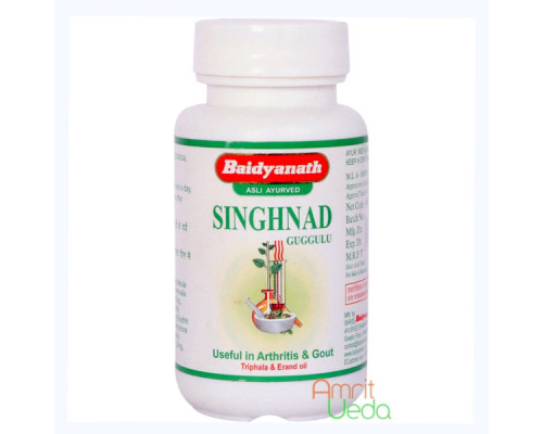 Сингхнади Гуггул Байдьянатх (Singhnad Guggulu Baidyanath), 80 таблеток