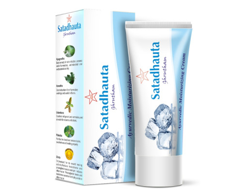 Шатадхута гритам СКМ Сиддха Аюрведа (Satadhoutaghritam SKM Siddha Ayurveda), 35 грамм Шатадхута гритам СКМ Сиддха Аюрведа (Satadhoutaghritam SKM Siddha Ayurveda), 35 грамм