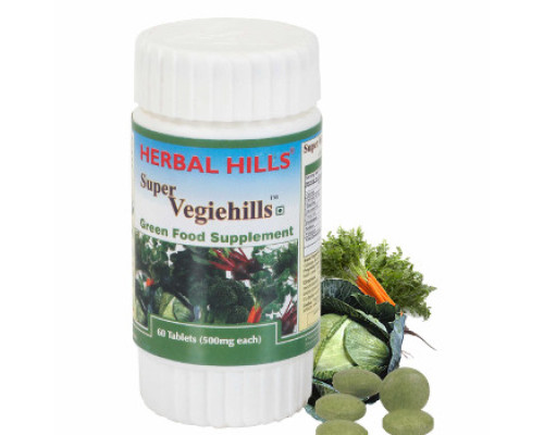 Супер Веггіхілс Хербалхілс (Super Vegiehills Herbalhills), 60 таблеток