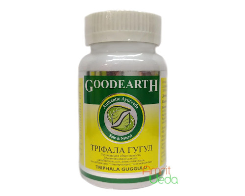 Triphala Guggulu GoodEarth, 60 capsules