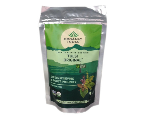 Чай Тулсі Оріджинал Органік Індія (Tulsi original tea Organic India), 100 грам
