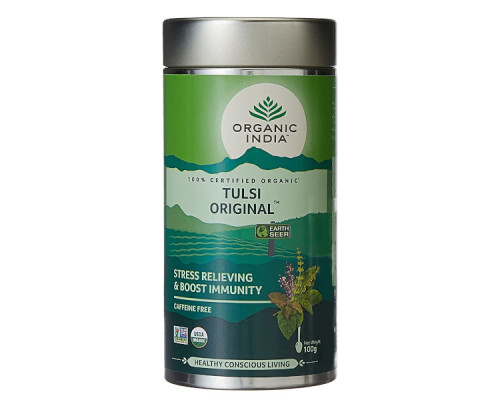 Чай Тулсі Оріджінал Органік Індія (Tulsi Original tea Organic India), 100 грам