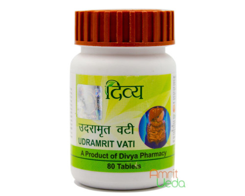 Удрамріт ваті Патанджалі (Udramrit vati Patanjali), 80 таблеток