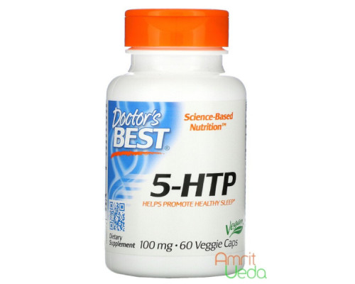 Амінокислота 5-ГТФ (5-HTP Doctor's Best), 60 капсул