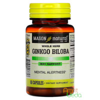 Ginkgo Biloba, 60 capsules