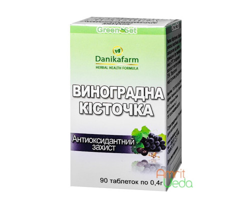 Grape seed Danikafarm-GreenSet, 90 tablets