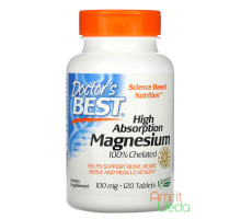 Магній хелатний - 100 мг (Magnesium chelated - 100 mg), 120 таблеток