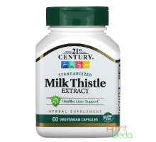 Расторопша экстракт (Milk Thistle extract), 60 капсул