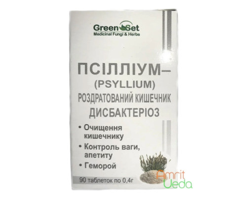 Psyllium Danikafarm-GreenSet, 90 tablets