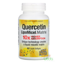 Кверцетин міцелярний 250 мг (Quercetin LipoMicel), 30 капсул