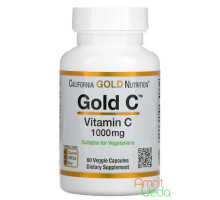 Вітамін С 750 мг (Vitamin C Buffered Gold 750 mg), 60 капсул