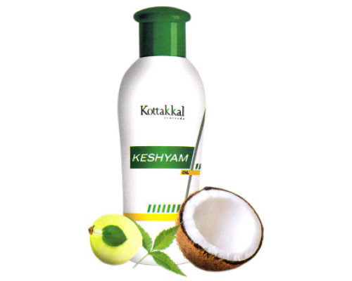 Масло для волос Кешьям Коттаккал (Hair oil Keshyam Kottakkal), 100 мл