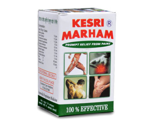 Кесрі Мархам мазь Б.С. Хасарам (Kesri marham ointment B.C. Hasaram), 40 грам