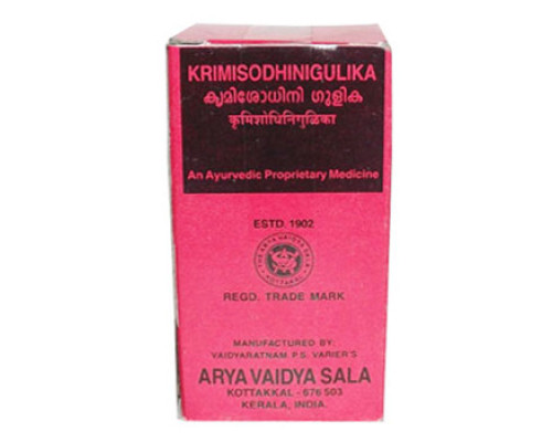 Крімішодхіні гуліка Коттаккал (Krimisodhini Gulika Kottakkal), 100 таблеток