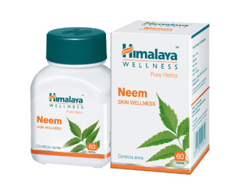 Neem extract Himalaya, 60 tablets - 15 grams