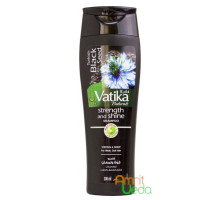 Шампунь Ватика Черный Тмин для сильных и блестящих волос (Shampoo Vatika Turkish Black seed), 200 мл