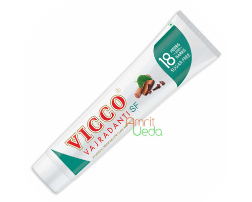 Toothpaste Vicco Vajradanti SF VICCO, 80 grams