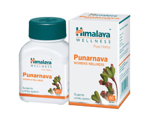Пунарнава Хімалая (Punarnava Himalaya), 60 таблеток - 15 грам