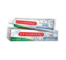 Відбілююча зубна паста з сіллю Намбудірі'з (Whitening toothpaste with salt), 100 грам
