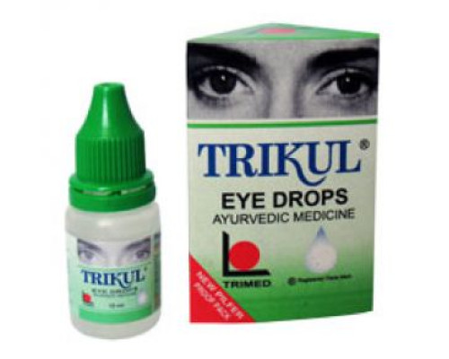 Eye drops Trikul Trimed ayurveda, 10 ml