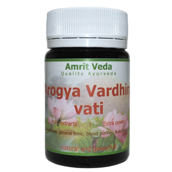 Арогьявардхини вати Амрит Веда (Arogyavardhini vati Amrit Veda), 90 ...